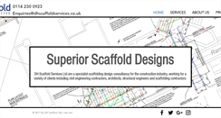 Desktop Screenshot of dhscaffoldservices.co.uk